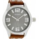 OOZOO Timepieces 51mm Brown Leather Strap C1013